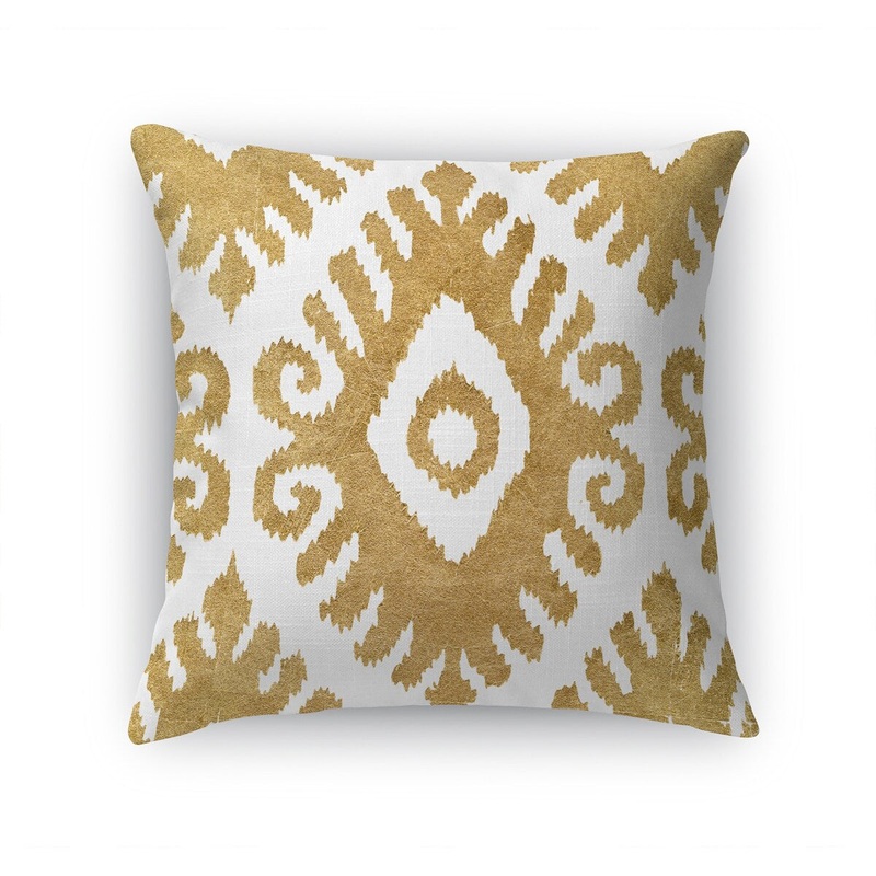SIMPLY ELEGANT POD GOLD Accent Pillow by Nancy Green