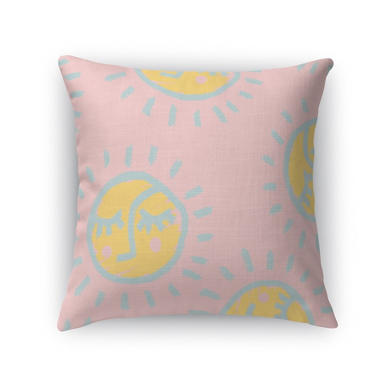 SUNNY DAYS PINK Accent Pillow by Kavka Designs