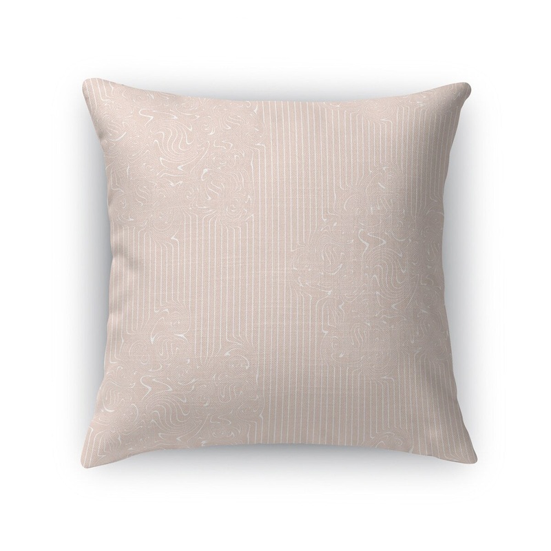 SWIRLY DOTS PINK Accent Pillow by Kavka Designs