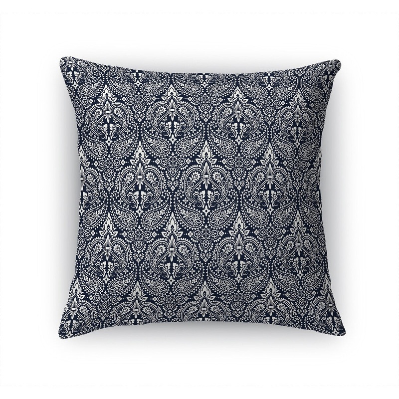 BANDANA NAVY Accent Pillow by Kavka Designs