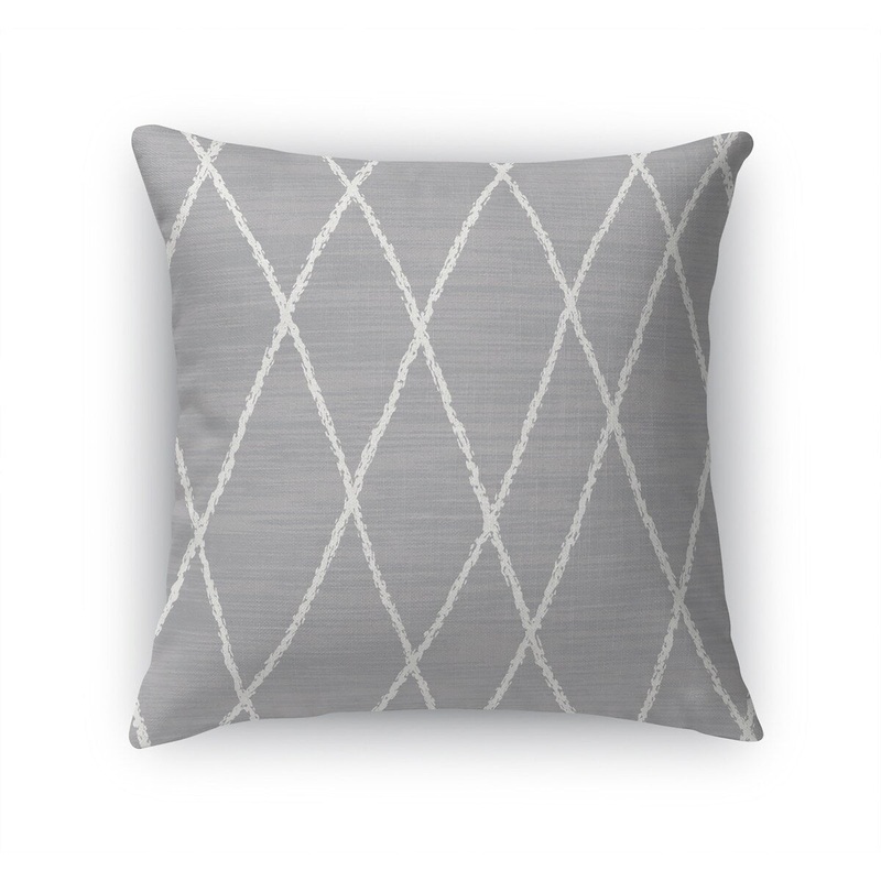 CALABASAS GREY Accent Pillow by Kavka Designs