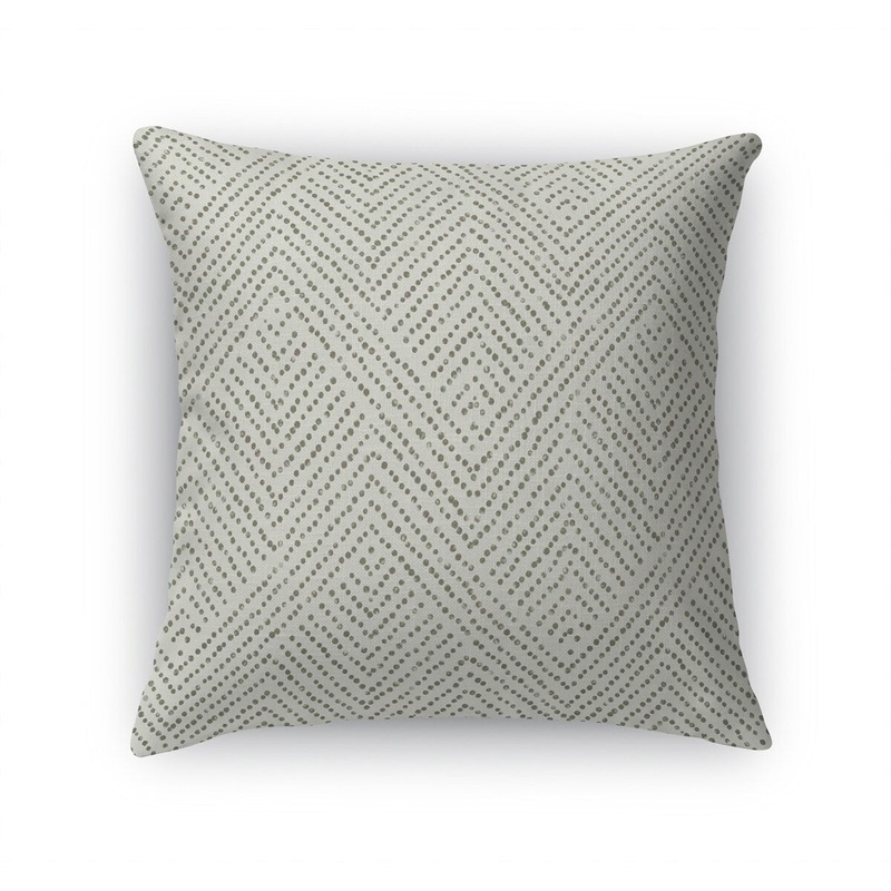 CHEVRON DOT IVORY Accent Pillow by Kavka Designs