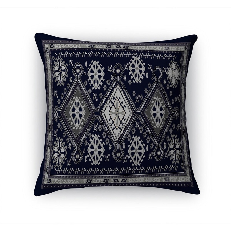SHIRAZ NAVY Accent Pillow by Kavka Designs