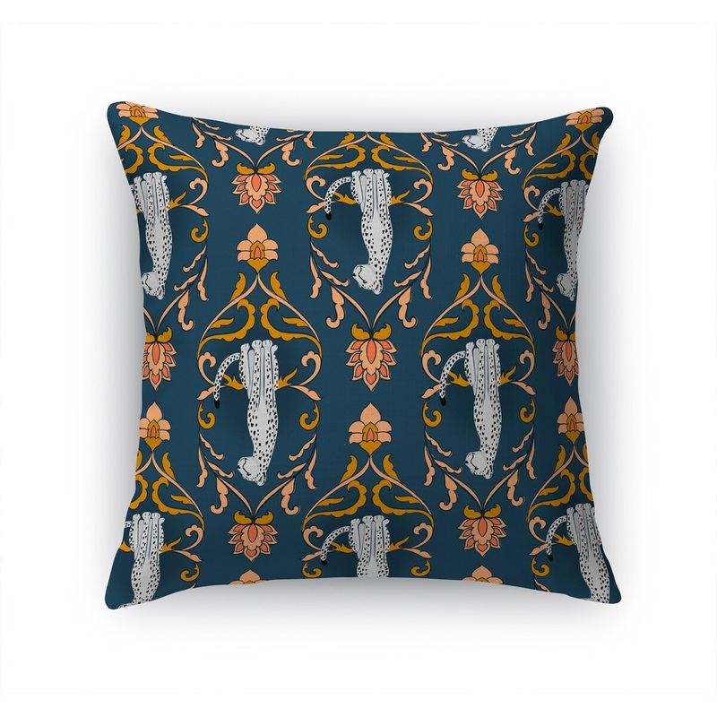 SNOW CATS BLUE Accent Pillow by Kavka Designs