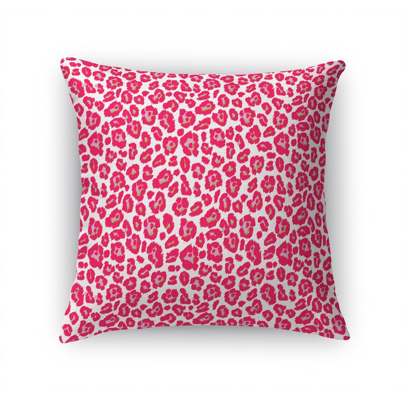 CHEETAH CANDY PINK Accent Pillow by Kavka Designs