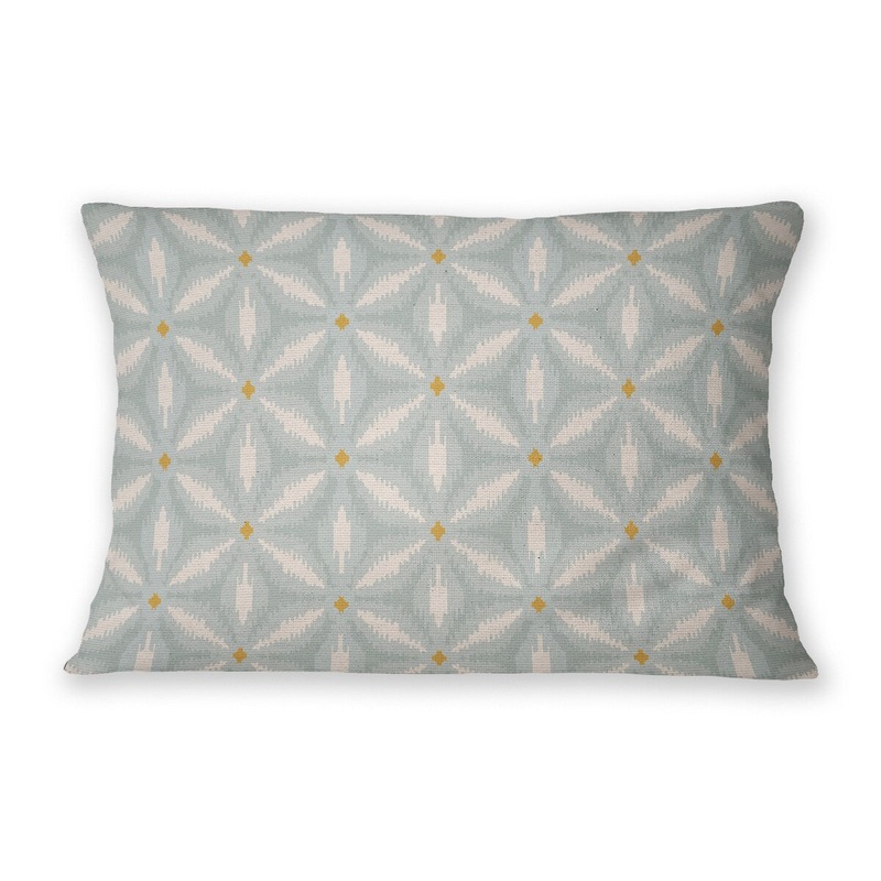 SKETCH A DAISY SKY Linen Throw Pillow By Jenny Lund