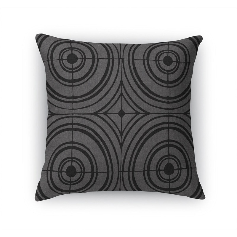 TARGET CHARCOAL Accent Pillow by Kavka Designs