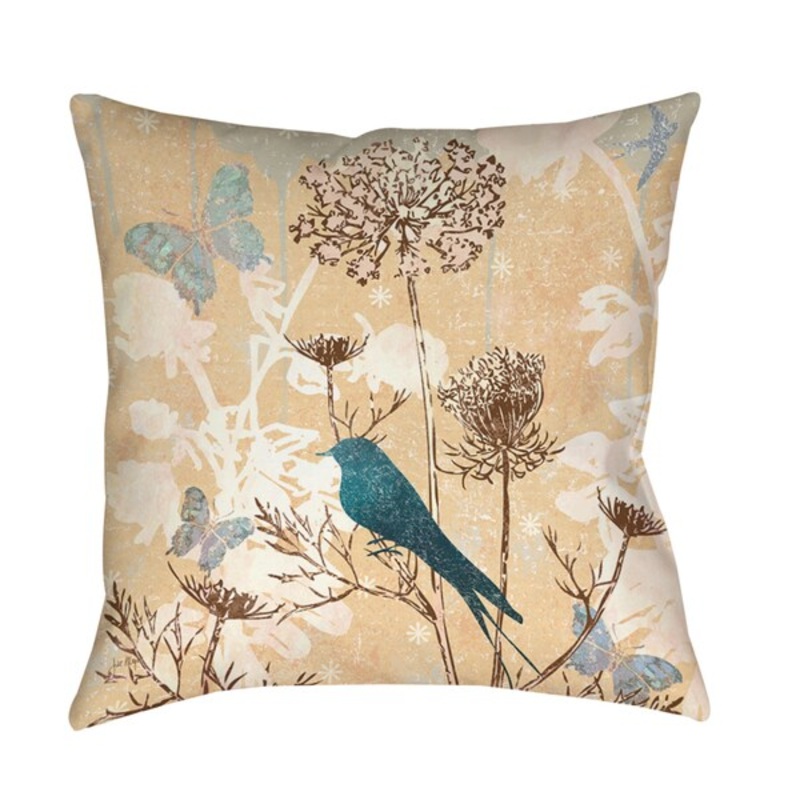 The Gray Barn Ivy Hollow Bird Indoor/Outdoor Pillow