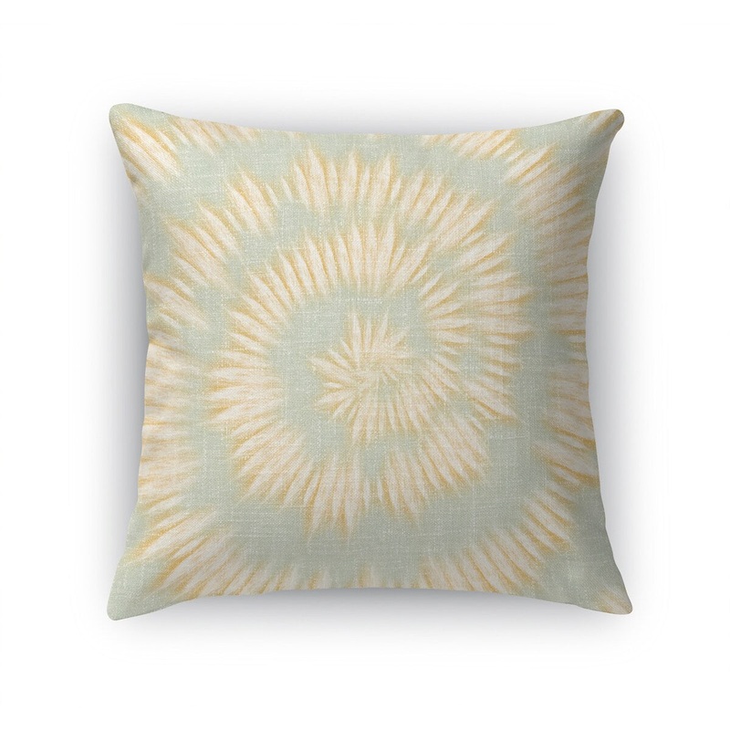 TIE ONE ON AQUA Accent Pillow by Kavka Designs