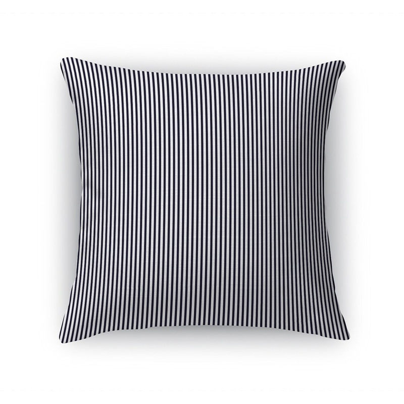 BELMONT STRIPE NAVY Accent Pillow by Marina Gutierrez