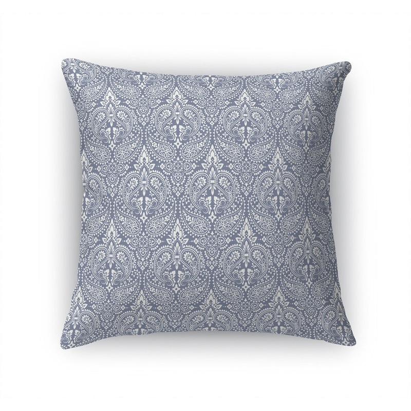 BANDANA BLUE Accent Pillow by Kavka Designs