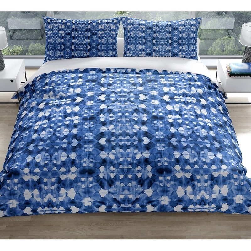 SHIBORI MIRROR Pillow Case By Kavka Designs - N/A