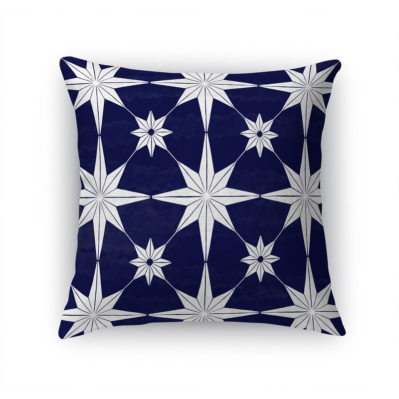 STAR STRUCK NAVY Accent Pillow by Kavka Designs