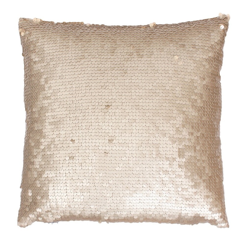 Thro by Marlo Lorenz Laguna Leather 20-inch x 20-inch Sequined Throw Pillow