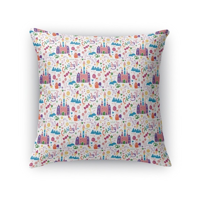 CANDY CASTLE Accent Pillow By Kavka Designs
