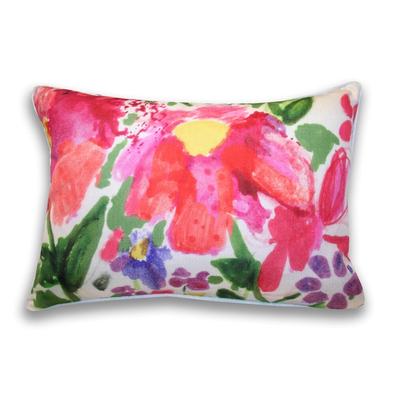 Carolina Floral 14x20-inch Throw Pillow