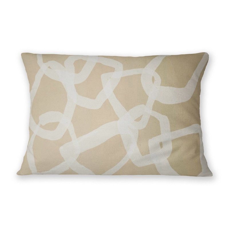 CHAIN LINK Lumbar Pillow By Lina Lieffers