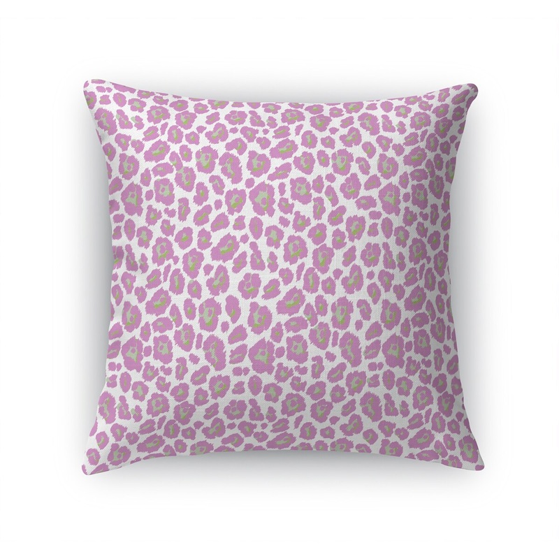 CHEETAH CANDY LAVENDER Accent Pillow by Kavka Designs