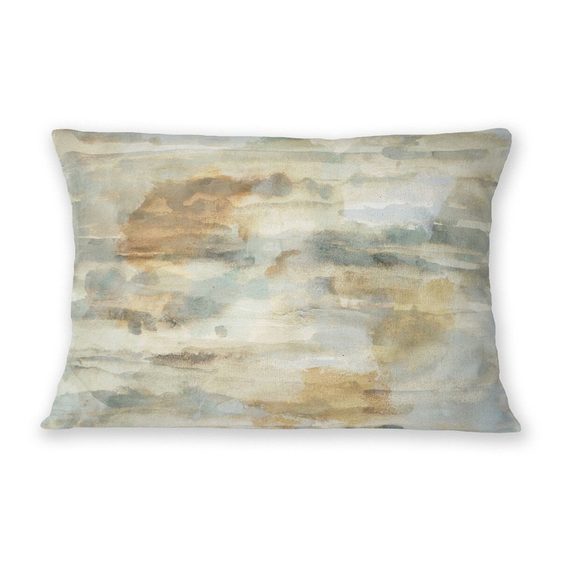 STILL WATERS Lumbar Pillow By Hope Bainbridge