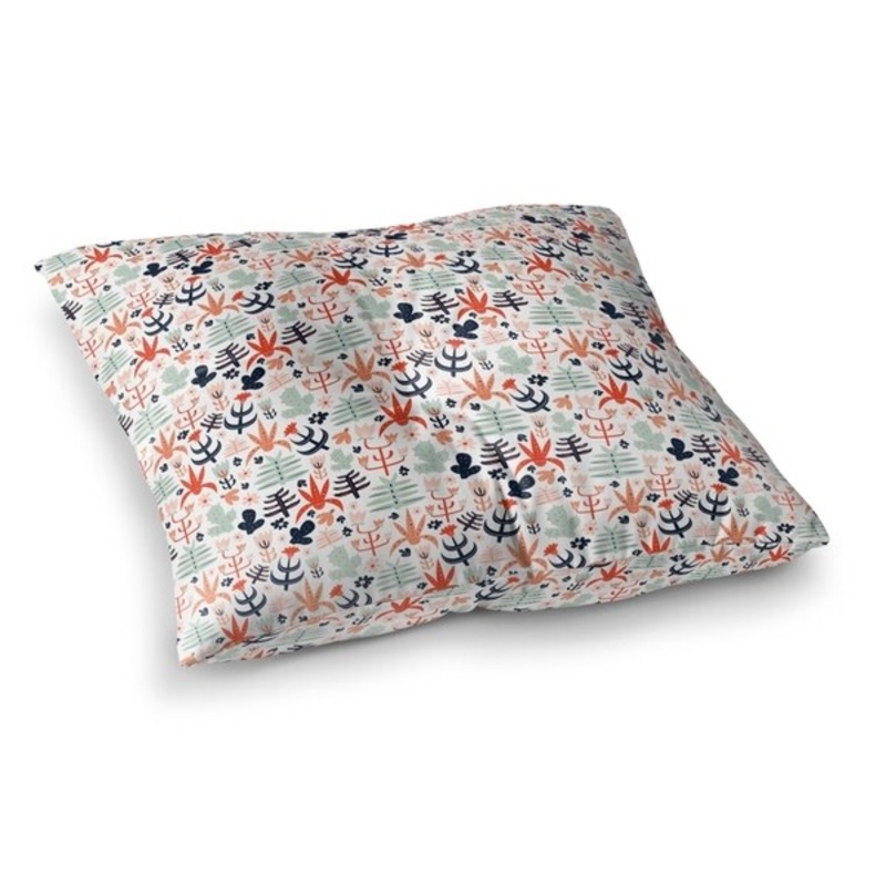 Sweet Succulents Floor Pillow By Kavka Designs
