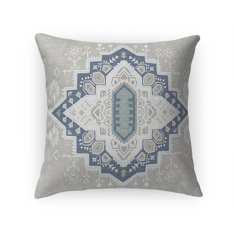 AVONDALE GREIGE Linen Throw Pillow By Kavka Designs