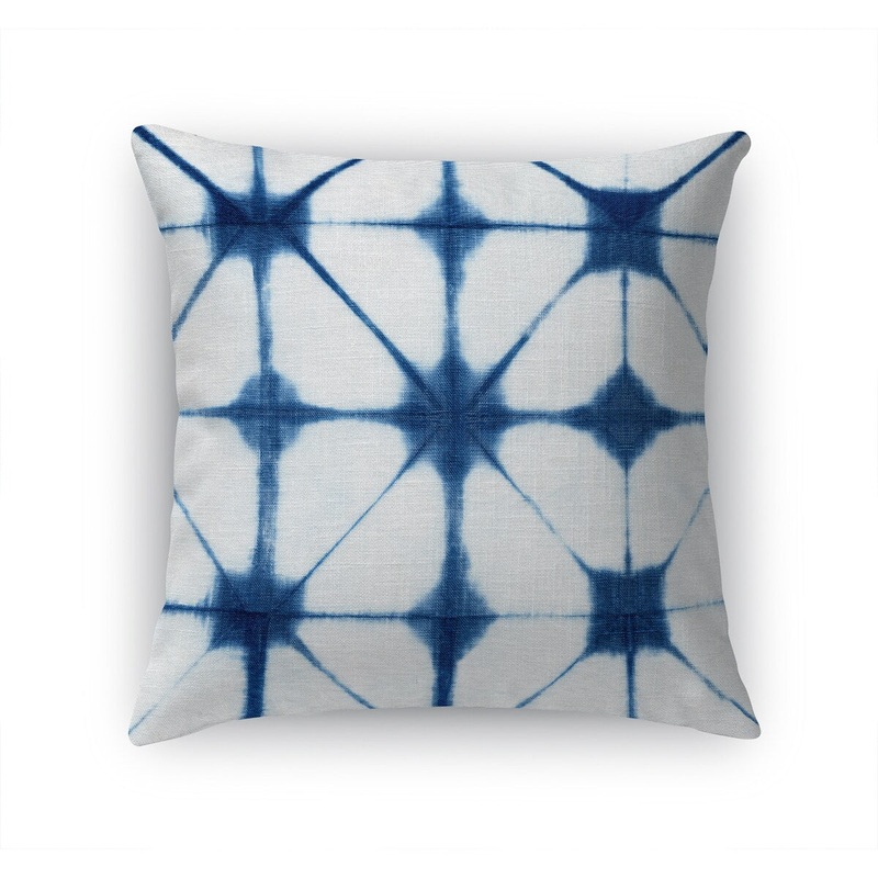 SHIBORI DIAMONDS Accent Pillow by Nancy Green