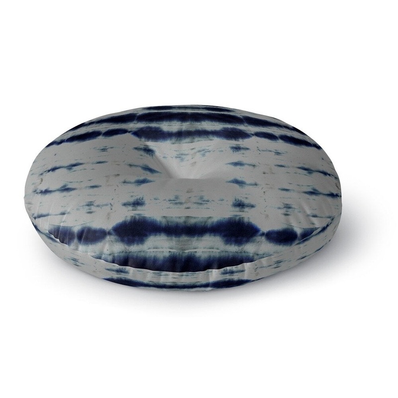Shibori Stripe Floor Pillow