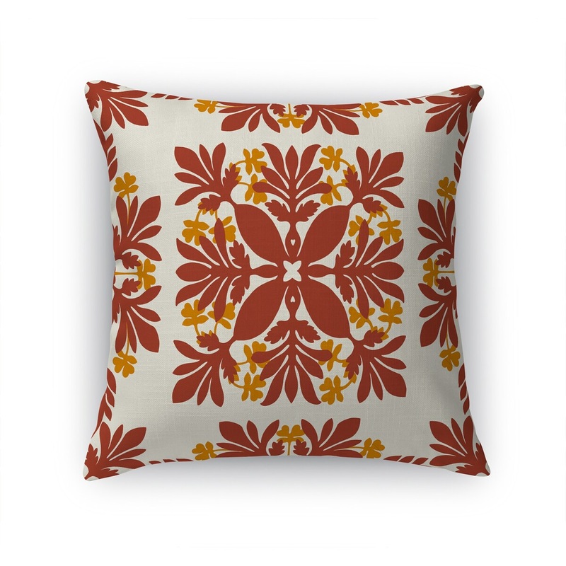 BRIT RUST Accent Pillow by Kavka Designs