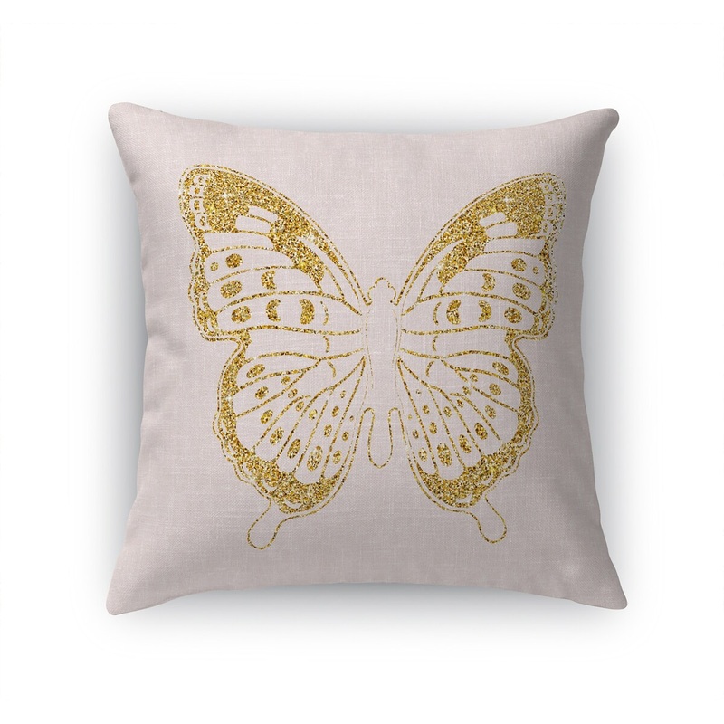 BUTTERFLY PINK Accent Pillow by Kavka Designs