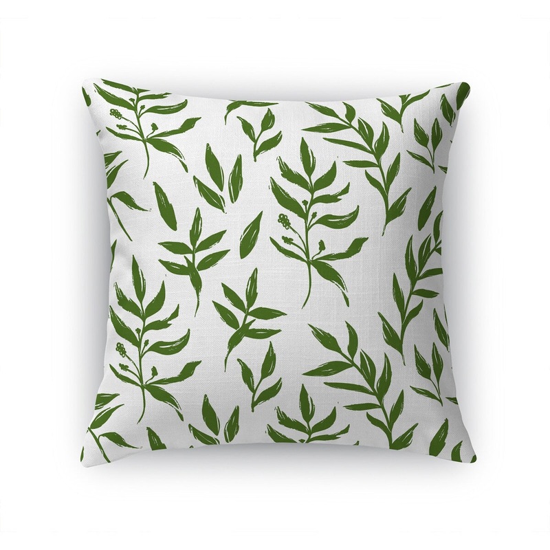 CASCADE GREEN Accent Pillow by Terri Ellis