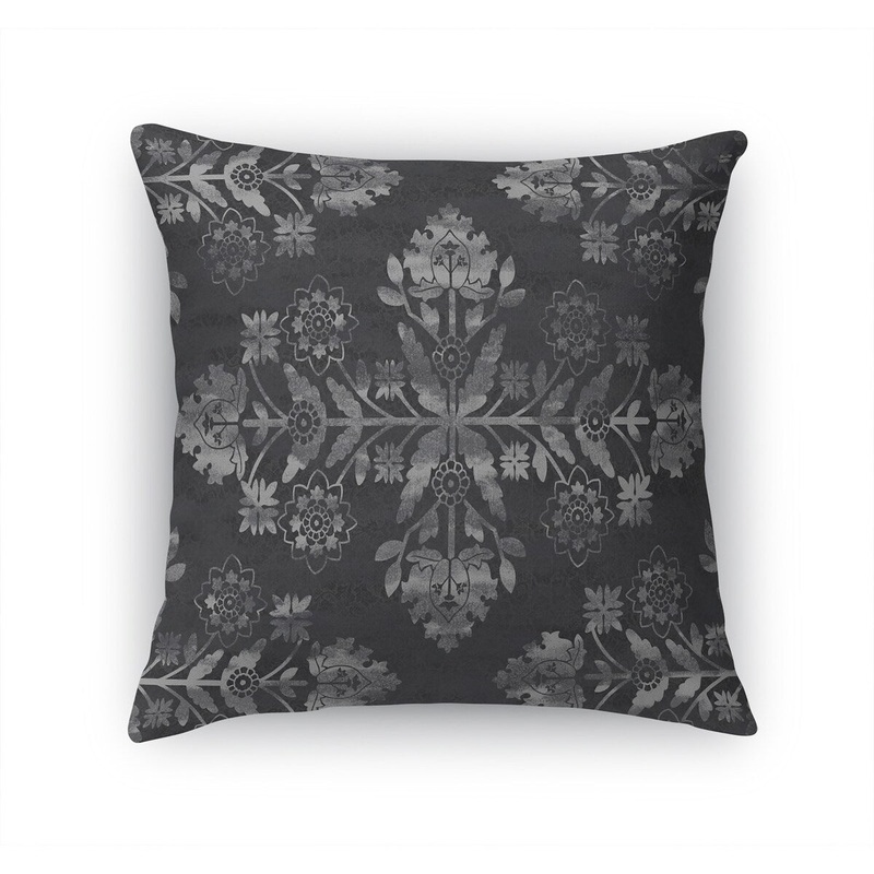 SHANE CHARCOAL Accent Pillow by Kavka Designs