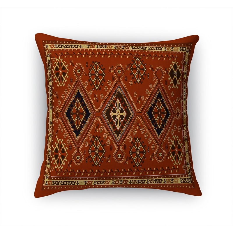 SHIRAZ TERRACOTTA Accent Pillow by Kavka Designs