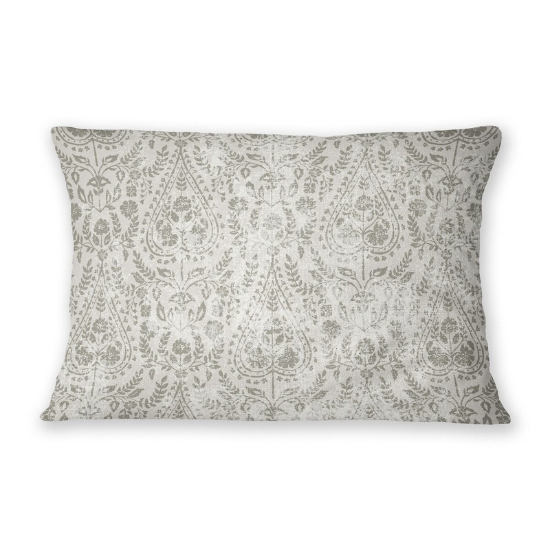 SHANA TAUPE Lumbar Pillow By Jenny Lund