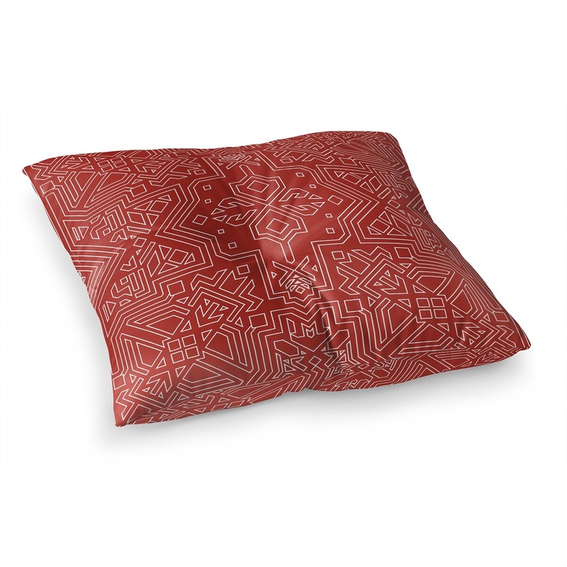 SULTANATE TERRACOTTA Floor Pillow By Kavka Designs