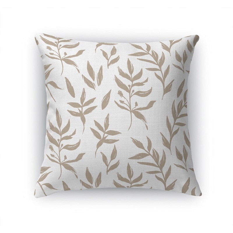 CASCADE TAUPE Accent Pillow by Terri Ellis