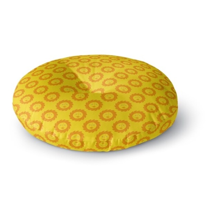 SUNSHINE PATTERN Floor Pillow By Kavka Designs