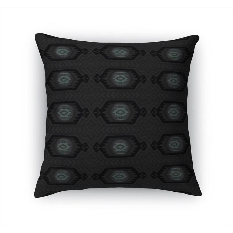 TAOS CHARCOAL Accent Pillow by Kavka Designs
