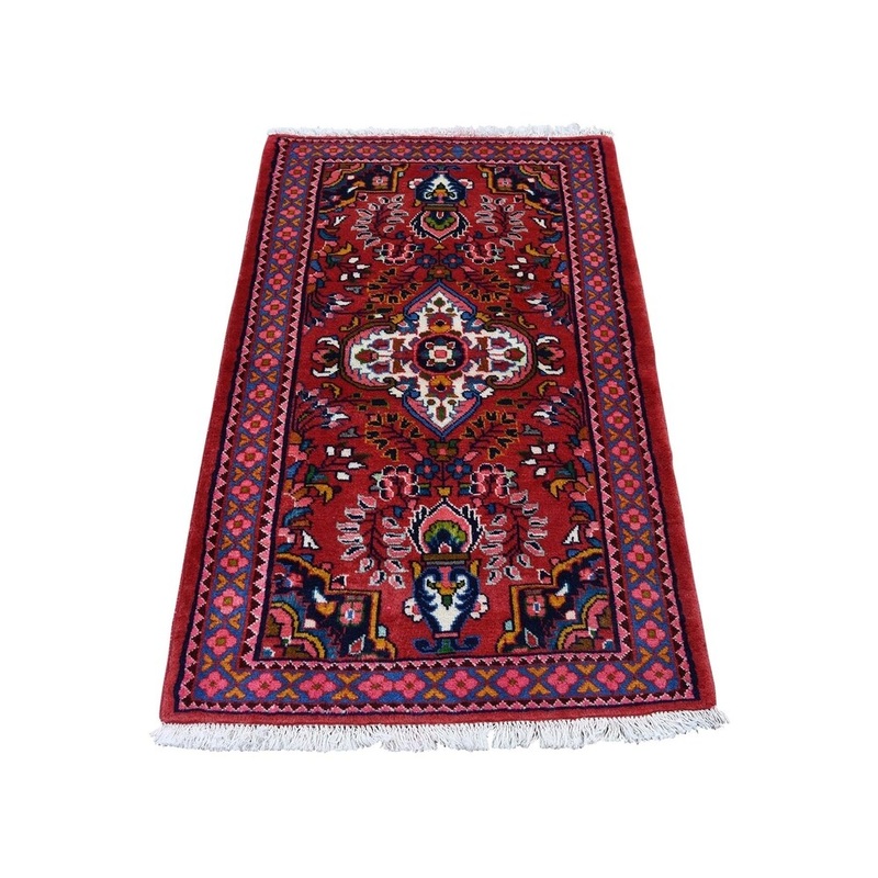 Shahbanu Rugs New Persian Lilahan Pure Wool Hand-Knotted Oriental Rug (2'4" x 4'0") - 2'4" x 4'0"