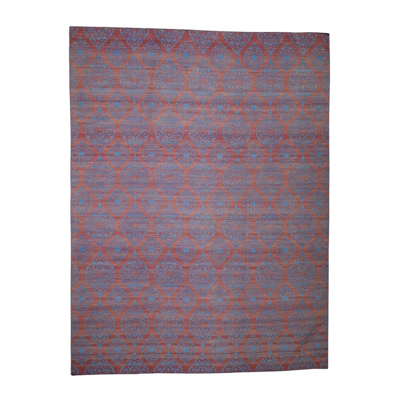 Shahbanu Rugs Reversible Hand Woven Flat Weave Durie Kilim Oriental Rug (9'0" x 11'9") - 9'0" x 11'9"